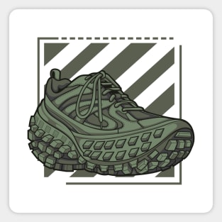 Balen Defender Green Sneaker Magnet